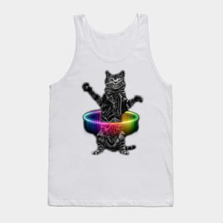 HULA-HOOP CAT Tank Top